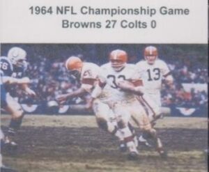 1964 NFL Championship Browns - Colts