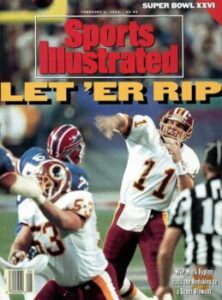Sports Illustrated Cover - Washington Redskins