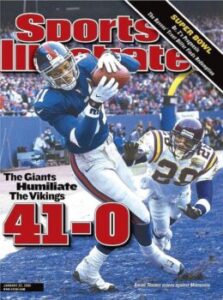 Sports Illustrated Cover - New York Giants