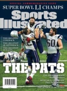 Sports Illustrated Cover - New England Patriots