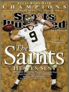 Sports Illustrated Cover - New Orleans Saints